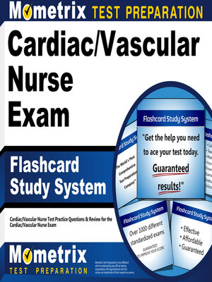 cover image of Cardiac/Vascular Nurse Exam Flashcard Study System